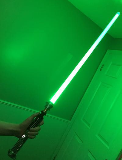 Sabre de luz verde Star Wars